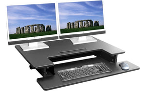 HILIFT SIT STAND DESK (Pneumatic height adjustment) - Free shipping & delivery